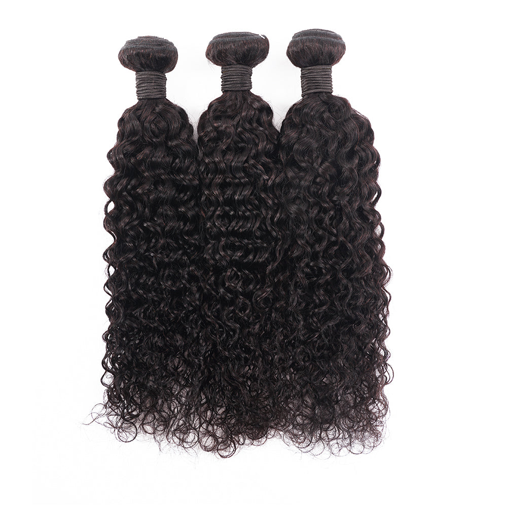 8A GRADE NATURAL COLOR JERRY CURL BUNDLE