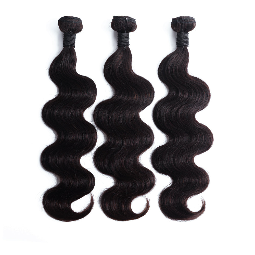 BB2301H 10A GRADE NATURAL BLACK BODY WAVE BUNDLE