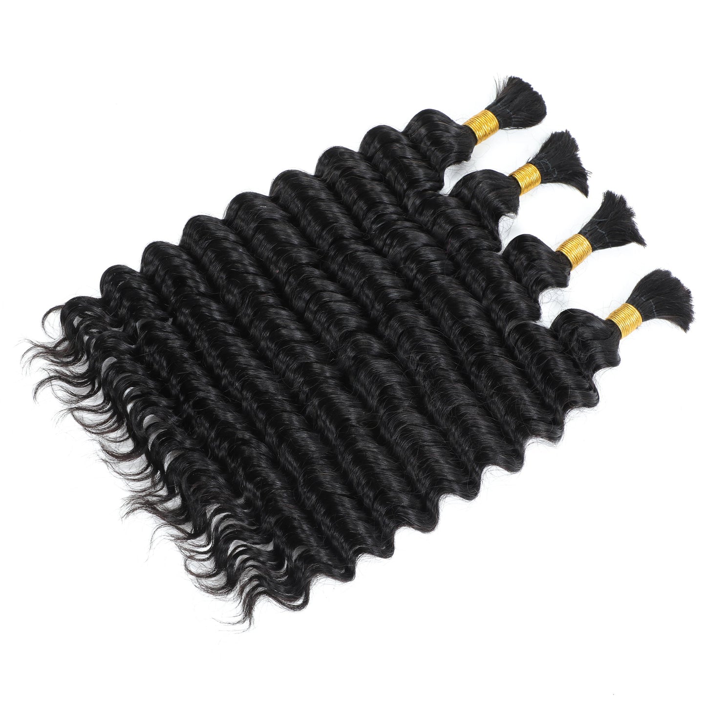 KD2304H 100% HUMAN HAIR 100 GRAM DEEP BULK 2 IN 1