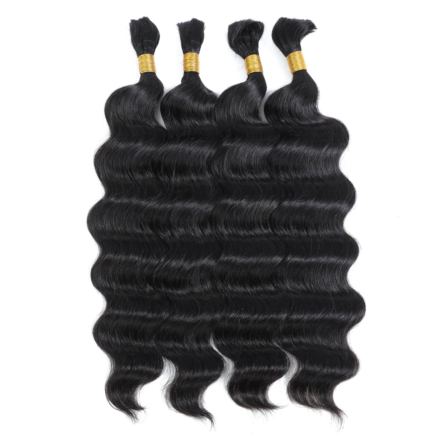 KLS2304H 100% HUMAN HAIR 100 GRAM LOOSE DEEP BULK 2 IN 1