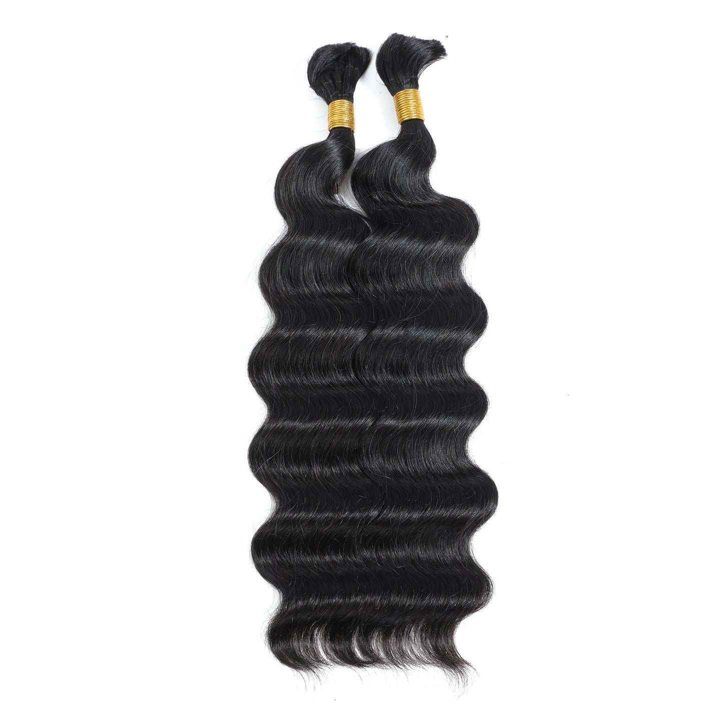 KLS2304H 100% HUMAN HAIR 100 GRAM LOOSE DEEP BULK 2 IN 1