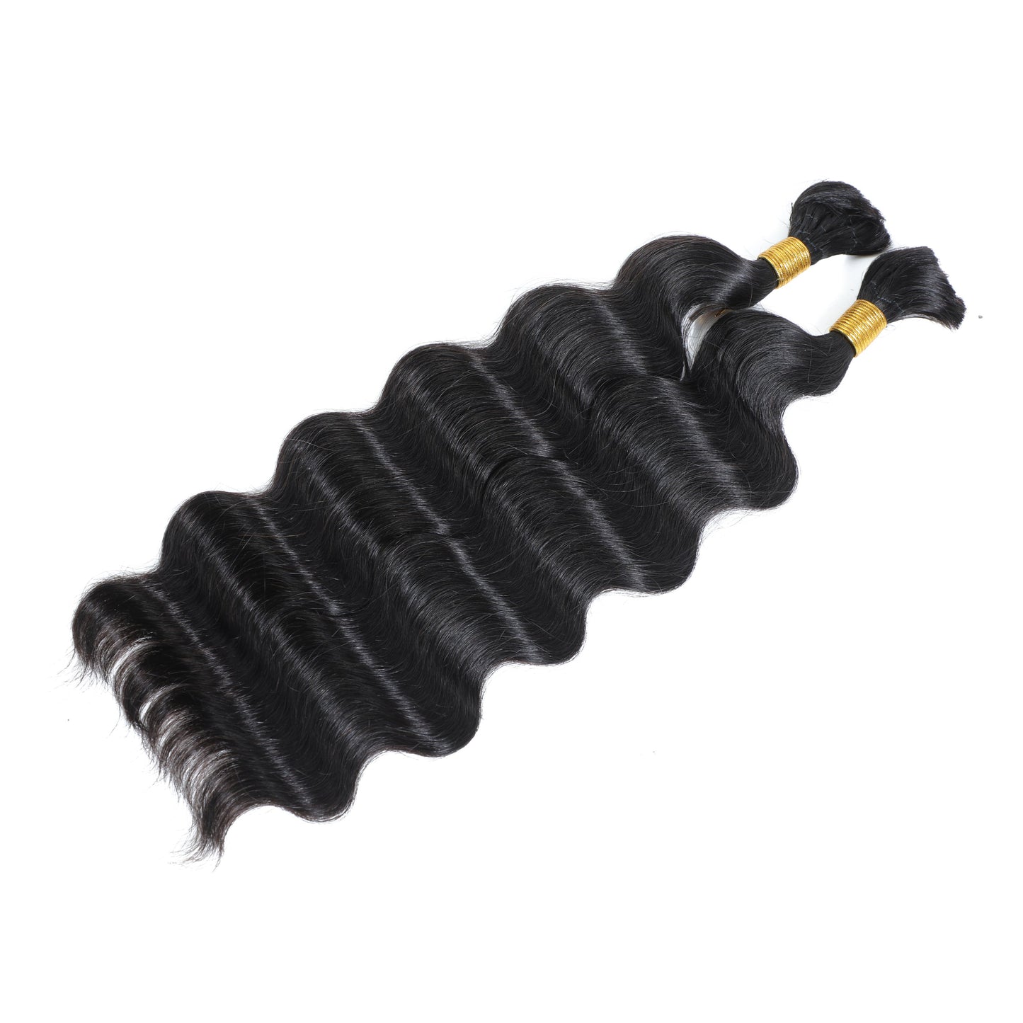 KLS2304H 100% HUMAN HAIR 100 GRAM LOOSE DEEP BULK 2 IN 1