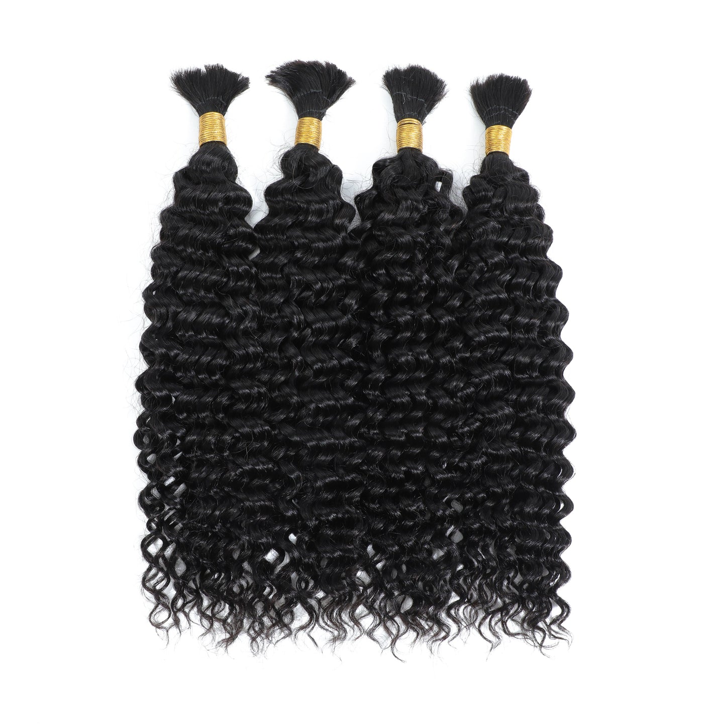 KW2304H 100% HUMAN HAIR 100 GRAM WATER WAVE BULK 2 IN 1
