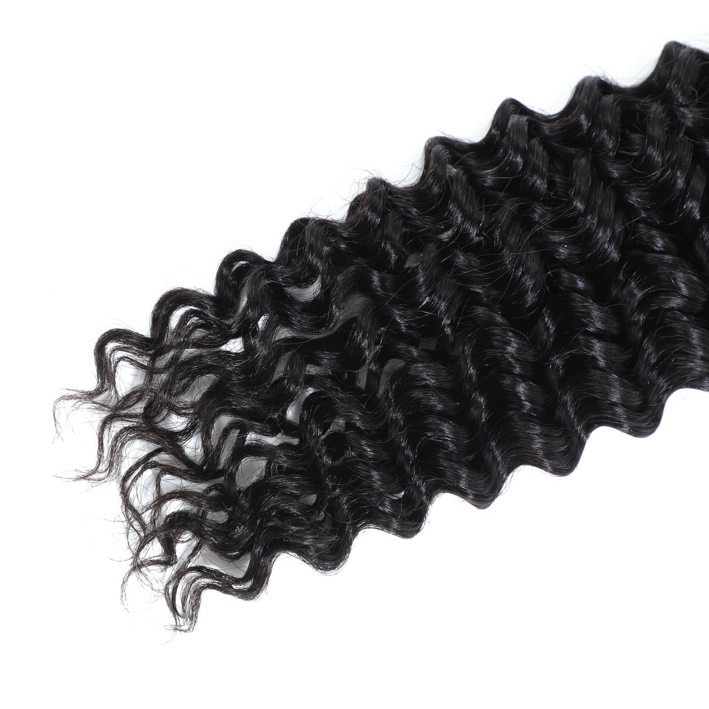 KW2304H 100% HUMAN HAIR 100 GRAM WATER WAVE BULK 2 IN 1
