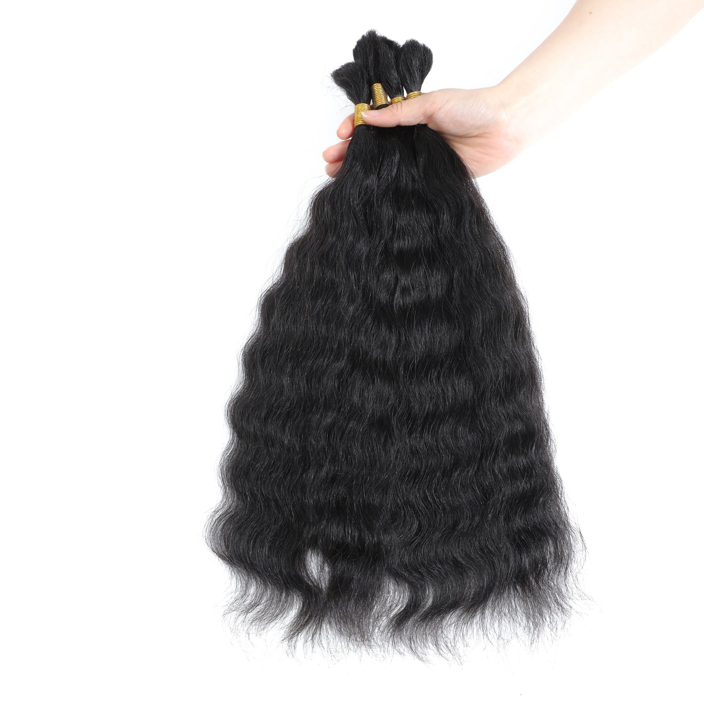 KSP2304H 100% HUMAN HAIR 100 GRAM SUPER BULK 2 IN 1