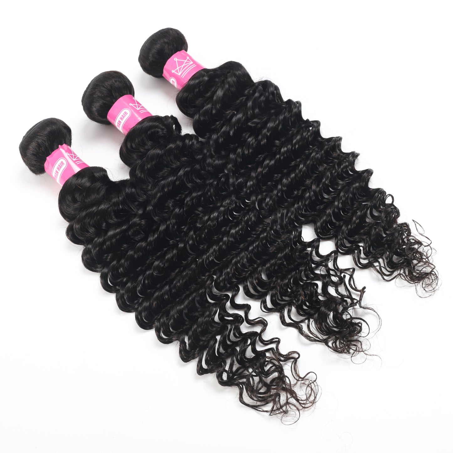 8A GRADE NATURAL COLOR DEEP WAVE BUNDLE