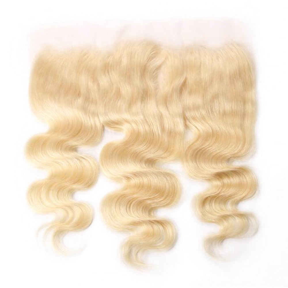 13*4 PREMIUM BLONDE 613# COLOR BODY WAVE FRONTAL